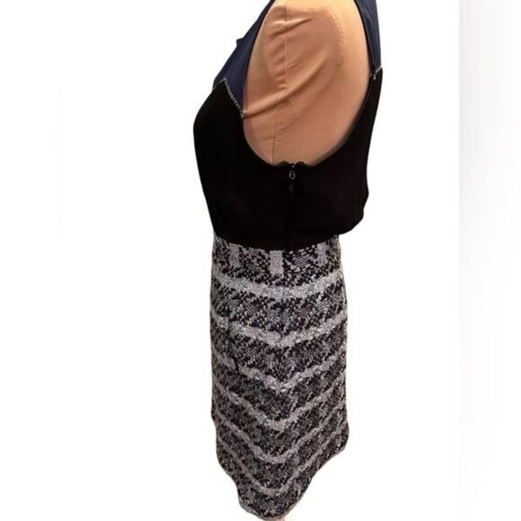 Anthropologie Moulinette Soeurs Carrington Tweed Dress Size 6 - Picture 3 of 10